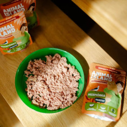 Karma mokra dla kota Animal Island Monobiałkowa Przepiórka 10 x 100G