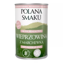 Wet Dog Food Polana Smaku Pork with Carrot 400g
