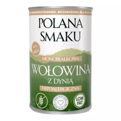 Wet Dog Food Polana Smaku Beef with Pumpkin 400g