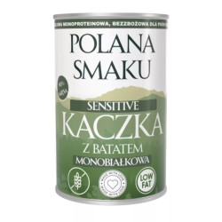 Wet Dog Food Polana Smaku Duck with Sweet Potatoes 400g
