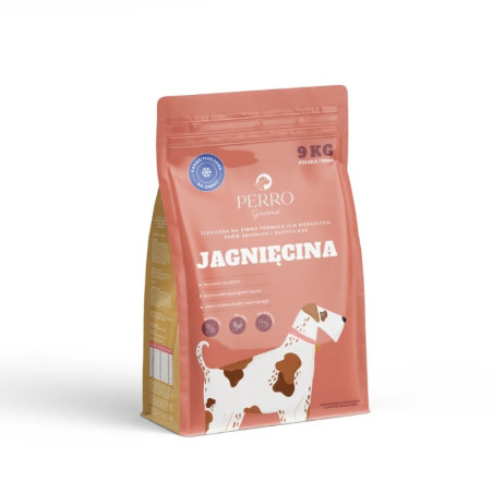 Karma sucha dla psa Perro Tłoczona na zimno Jagnięcina 9 kg