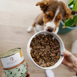 Wet Dog Food Perro JUNIOR Lamb with Zucchini 400g