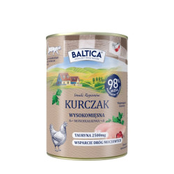 Karma mokra dla kota BALTICA Kurczak 400 g