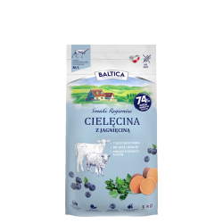 Dry Dog Food Baltica Smaki Regionów Adult Veal with Lamb M/L 3kg