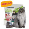 Wet Cat Food Animal Island 12x85 g Pouches Fillets in Broth Chicken-Quail
