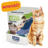 Wet Cat Food Animal Island 12x85g Pouches Fillets in Broth Veal-Rabbit
