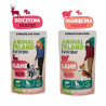Karma mokra dla psa Animal Island EVERYDAY Saszetki 4 x 150g Dziczyzna i 4 x 150g Jagnięcina