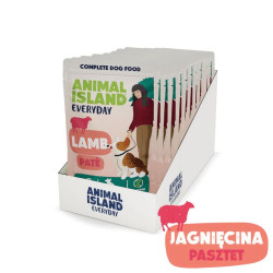 Karma mokra dla psa Animal Island Everyday Jagnięcina (pasztet) 10szt.x150g