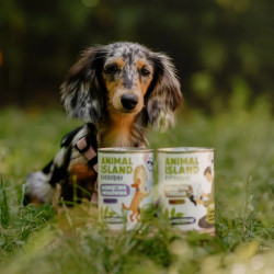 Karma dla szczeniąt Animal Island Everyday z wołowiny i jagnięciny 400g