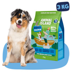 Karma sucha dla psa Animal Island Łosoś 3kg