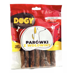 Przysmaki dla psa DOGY Parówki z wołowiny 7szt