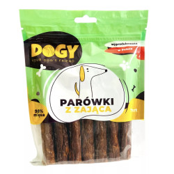 Przysmaki dla psa DOGY - Parówki z zająca 7szt