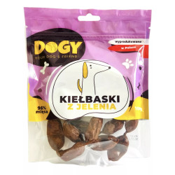 Dog Treats DOGY Deer Sausages 100g
