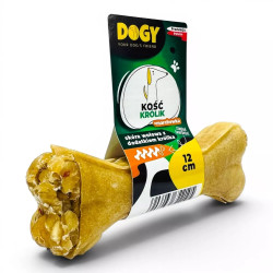 Przysmaki dla psa DOGY Kość z królikiem i marchewką 12cm 12 szt.