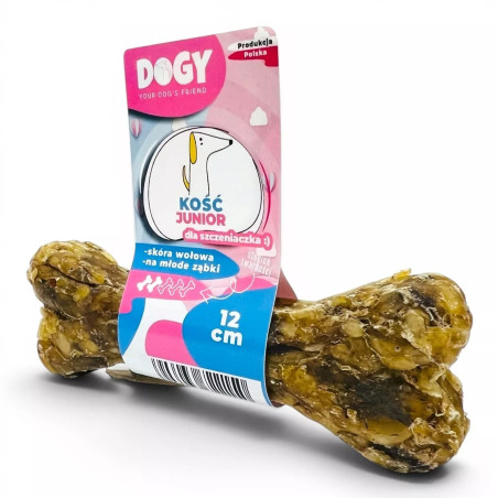 Przysmaki dla psa DOGY Kość dla juniorów 12cm 12szt