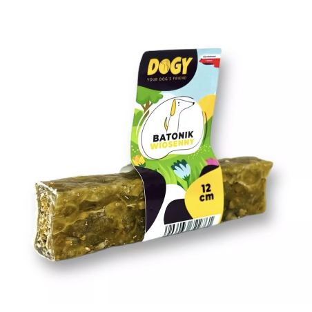 Przysmaki dla psa DOGY Batonik WIOSENNY 12cm 12szt