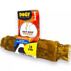 Przysmaki dla psa DOGY HYPO Hot-Dog z Koniny 13cm 12szt