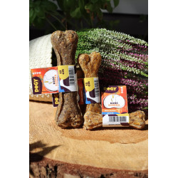Przysmaki dla psa DOGY HYPO Kość z Koniny 12cm 12 szt.
