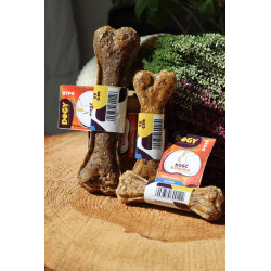 Przysmaki dla psa DOGY HYPO Kość z Koniny 12cm 12 szt.