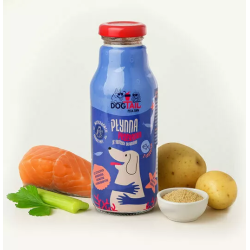 Przysmaki dla psa Dogtail Psia zupa z łososiem 280g Kart. 12szt