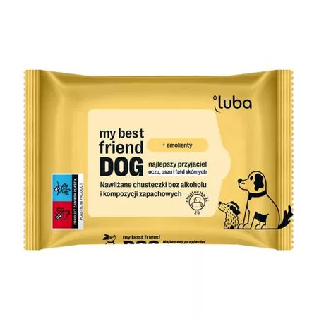 Dog Accessories LUBA My Best Friend wipes 60 pcs