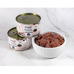Karma mokra dla psa MILLO dorosły Dziczyzna z ziemniakami 410 g