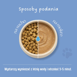 Karma sucha dla kota Dr.Malou liofilizowana karma pełnoporcjowa Kaczka z jagnięciną 1 kg Adult Cats