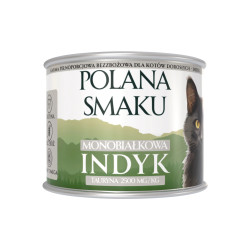 Karma mokra dla kota Polana Smaku Indyk 200g