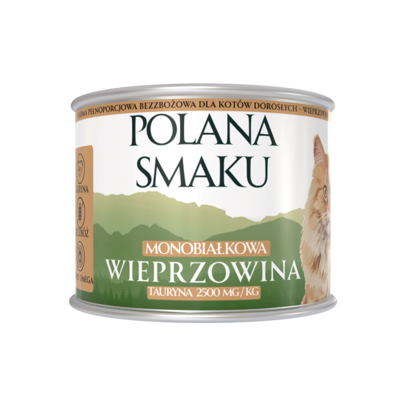 Wet Cat Food Polana Smaku Pork 200g