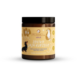 Przysmaki dla psa i kota PERRO Voila Żółtko jaja kurzego 90g