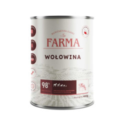 Karma mokra dla psa Farma Select Wołowina 400 g