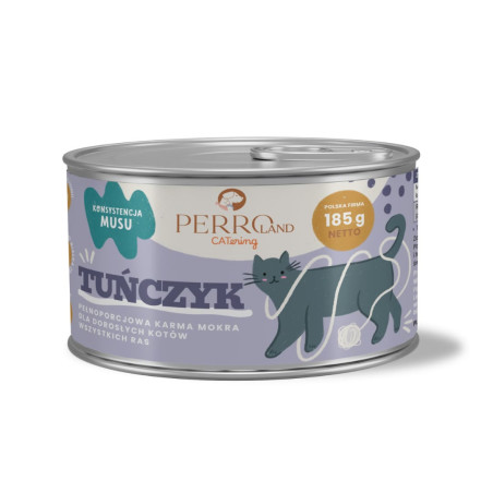 Wet Cat Food PERRO CATERING Tuna 185g