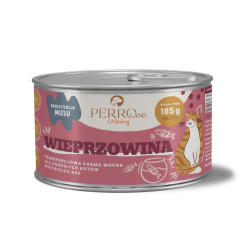 Wet Cat Food PERRO CATERING Pork 185g