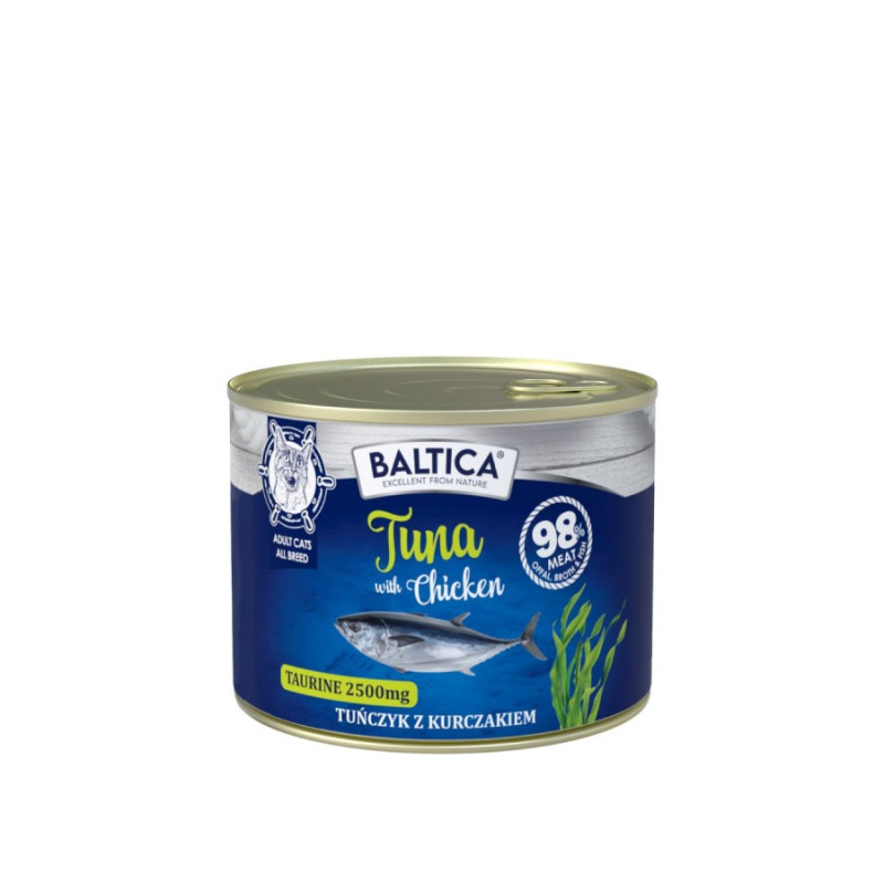 Karma mokra dla kota Exellent Tuna with Chicken 185g