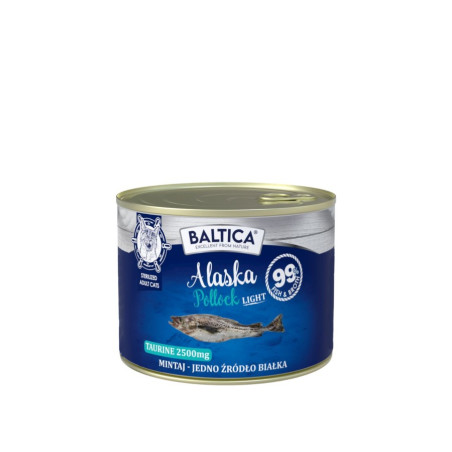 Karma mokra dla kota Exellent Alaska Pollock LIGHT 185g