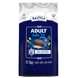 Karma sucha dla psa Baltica Exellent Adult Sensitive Baltic Fish XS/S 9kg