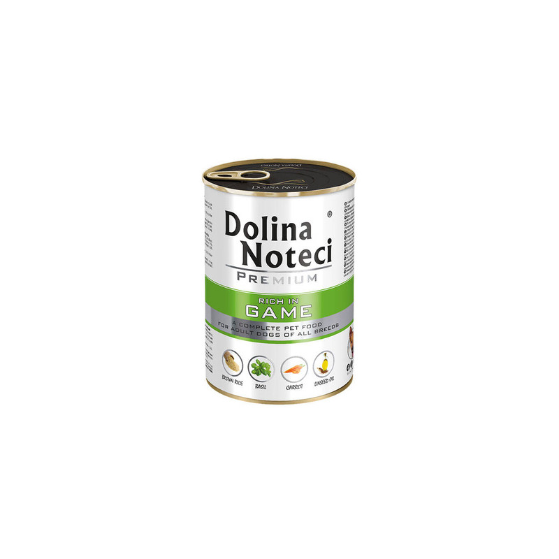 Karma mokra dla psa Dolina Noteci Premium Dziczyzna 400 g
