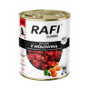 Wet Dog Food Rafi Dog Classic Beef 800 g