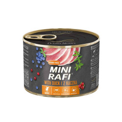 Karma mokra dla psa Rafi Mini Kaczka 185 g