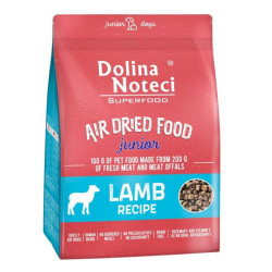 Karma sucha dla psa Dolina Noteci Superfood Junior z jagnięciną 1 kg