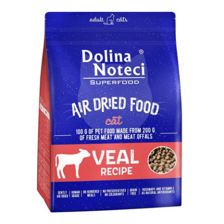 Dry Cat Food Dolina Noteci Superfood Feline with Veal 1 kg