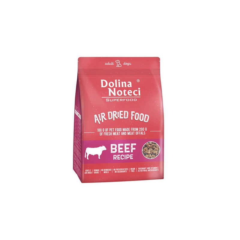 Karma sucha dla psa Dolina Noteci Superfood Adult z wołowiną 1 kg