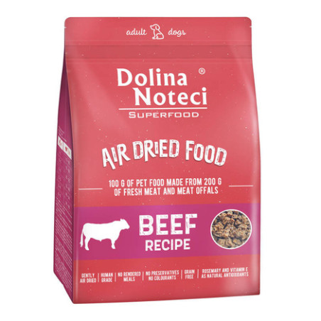 Karma sucha dla psa Dolina Noteci Superfood Adult z wołowiną 1 kg