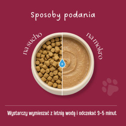 Karma pełnoporcjowa dla psa Kaczka z dynią 1000g Adult Dog liofilizowana