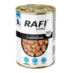 Karma mokra dla psa Rafi Dog Jagnięcina 1240 g