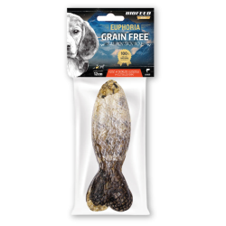 Przysmaki dla psa BIOFEED Euphoria SALMON SKIN BONE kość rybka 12 cm