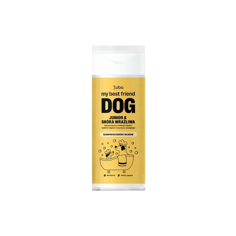 Akcesoria dla psa LUBA My best friend DOG szampon dla juniorów 200ml