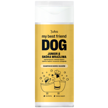 Dog Accessories LUBA My best friend DOG shampoo for juniors 200ml