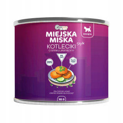 Karma mokra dla kota Gaczoo Miejska Miska dla kociąt Kotleciki Jagnięce 185g